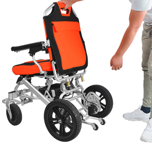electric wheelchair folding